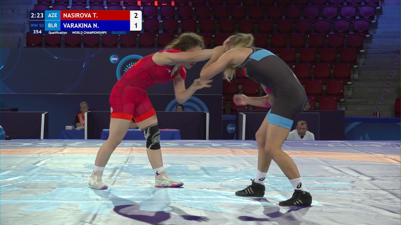 Qual. WW - 50 kg: T. NASIROVA (AZE) v. N. VARAKINA (BLR)