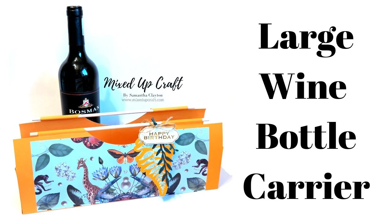 Large Wine Bottle Carrier | Wine Bottle Gift Bag
