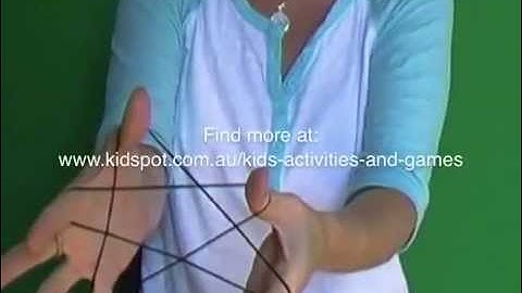 How to String games: how to do a star string figure