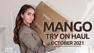 MANGO TRY-ON HAUL OCTOBER 2021 | MANGO FALL TRY-ON HAUL 2021