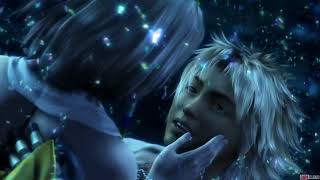Final Fantasy X HD Remaster - Yuna and Tidus Kiss, Lake Macalania