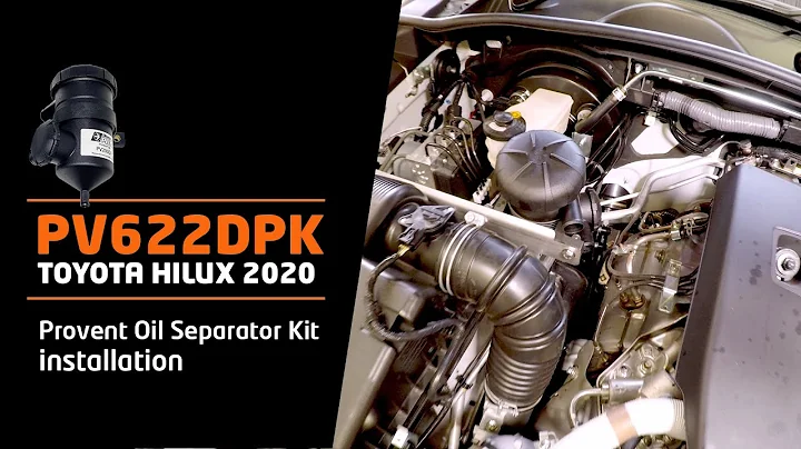How to install Provent kit (PV622DPK) on Toyota Hilux 2020