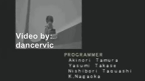 credits - "DDR 2ndReMIX APPEND CLUB VERSiON" (PS JAPAN)