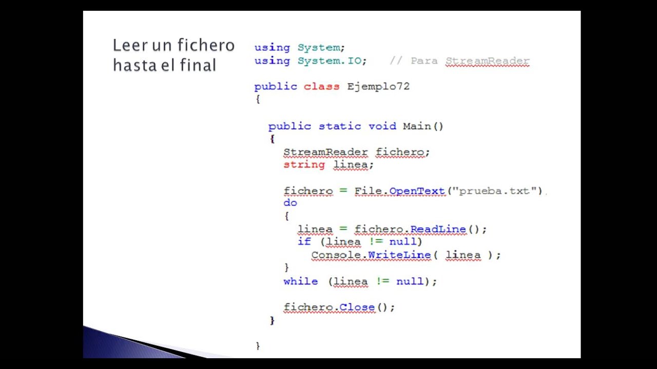 Ficheros en c# - YouTube