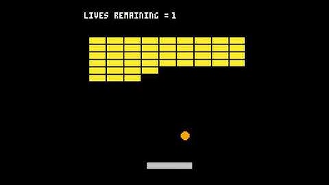 BRICK BASH PICO 8 BREAKOUT ARKANOID BREAK OUT Fantasy Virtual Console LexaloffleGames lexaloffle com