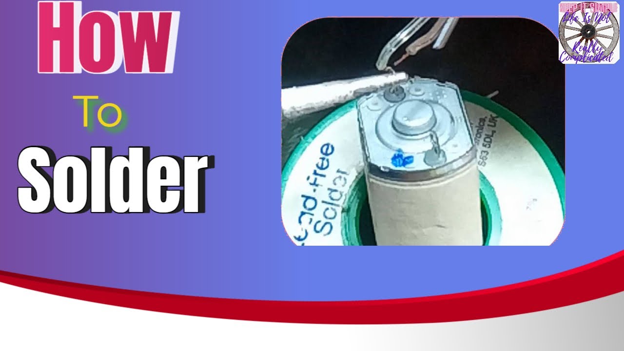 Learn how to Solder in 5 mins.. Everything you need to know about basic…, by S Shyam, Shyam Cortex