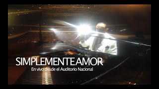 Video thumbnail of "Diego Verdaguer, Amanda Miguel y Raúl Di Blasio - Simplemente Amor (Auditorio Nacional)"