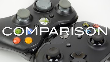 Xbox 360 versus Xbox One Controller Hands-on Comparison