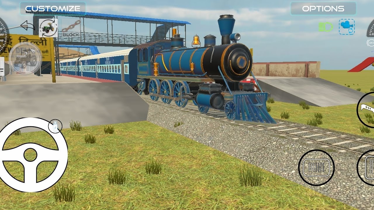 Drive JCB and Uploading Stone From Dumper Truck in Game