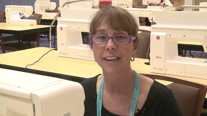 Looking Ahead When Machine Quilting - Tip by Cindy...
