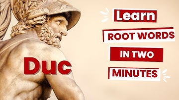 What Does DUC Mean? Learn This Root Word with Examples!