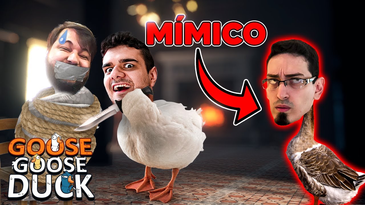 GOOSE GOOSE DUCK: EU FUI MUITO BURRO E MUITO INTELIGENTE AO MESMO