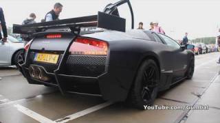Lamborghini Murcielago LP670-4 SuperVeloce w/ Reiter exhaust!! Loud sound!! 1080p HD