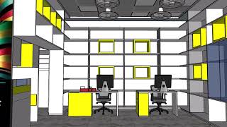 Interior design for computer shop
