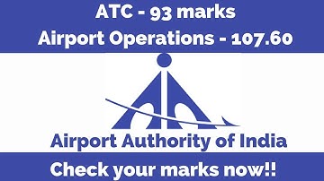 Finally 😍 Check AAI Result 2021  || AAI ATC results 2021 || AAI operation results 2021