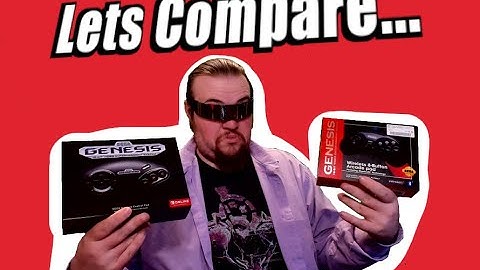 Nintendo switch SEGA Genesis Control Pad Comparisons [Unboxing/Review]
