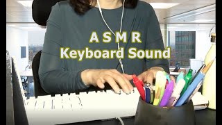 ASMR Keyboard Sound, Travel agency role play, Mechanical keyboard, 청축키보드 screenshot 3