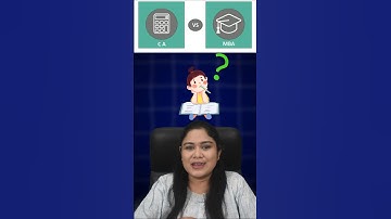 CA vs MBA #ca #mba #college #trending #viralreels #career #business #bcom #facts #course #viratkohli