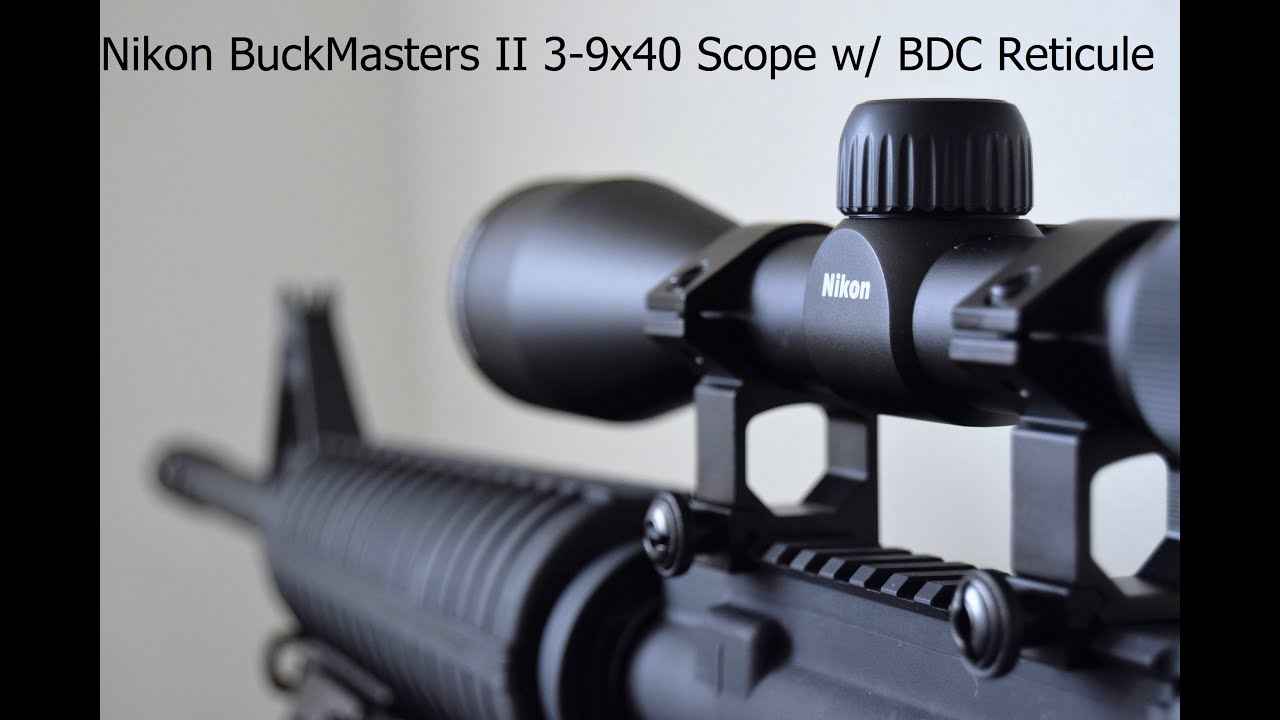 Nikon Buckmaster 3 9x40 Bdc Chart