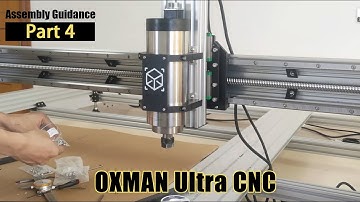 Bulkman 3D OXMan CNC assembly guide - Part 4 - Z-axis+Wiring