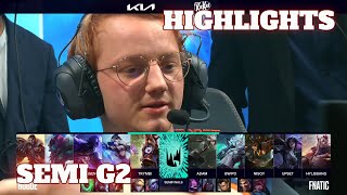 FNC vs RGE - Game 2 Highlights | Semi Final LEC 2021 Summer Playoffs | Fnatic vs Rogue G2
