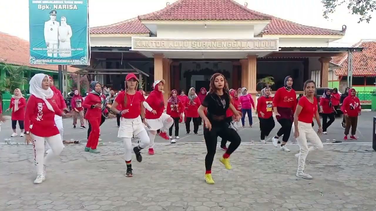 JOGET INDIA TINAK TIN TANA x Pompa Remix 2024 ( Arjhun Kantiper ) Senam Kreasi by Afni Ragol