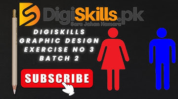 Digiskills Graphic Design Exercise No 3 Batch 2 | Adobe illustrator  | Low to High Resolution