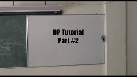 CEG Coding Camp - Dynamic Programming Part #2