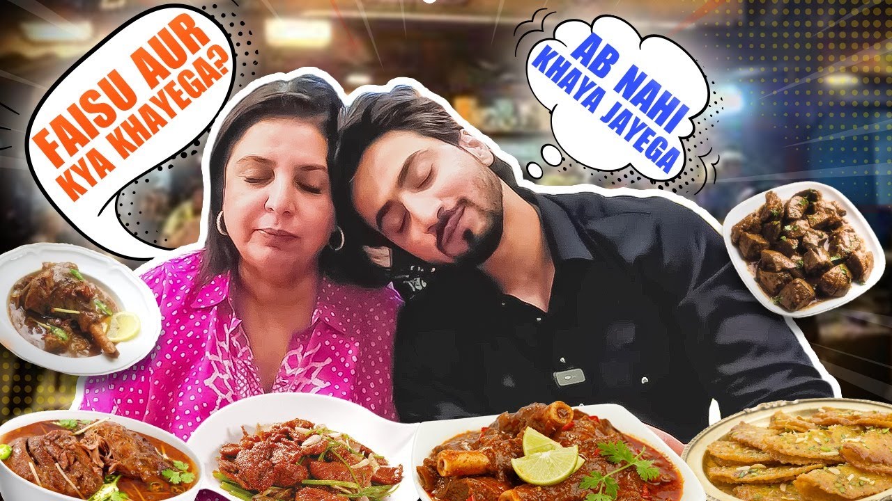 MrFaisu Ko Hua Food Coma at Bhendi Bazaar  I Vlog