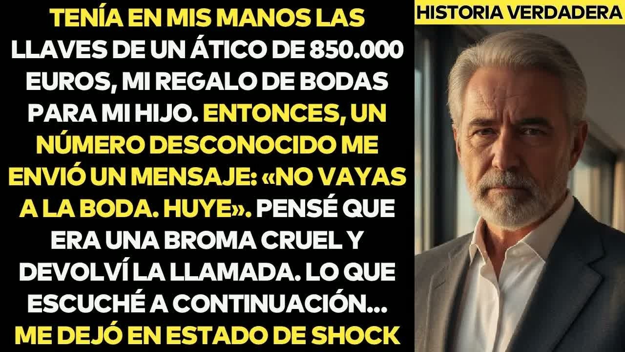 Un Número Extraño Me Escribió： «No Vayas A La Boda De Tu Hijo  Huye»  Al Llamar, Escuché