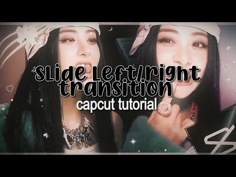 slide left/right transition on capcut!! (tutorial) || no pro :3