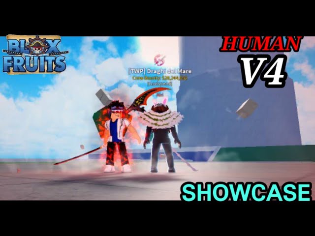 HUMAN V4 Abilities Showcase & Explanation!! (Blox Fruits) 