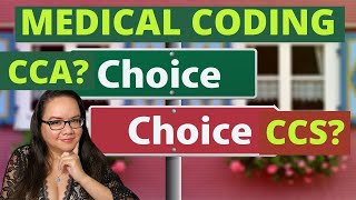 CCA or CCS ? WHAT IS THE DIFFERENCE? | MEDICAL CODING CREDENTIALS | MEDICAL CODING WITH BLEU