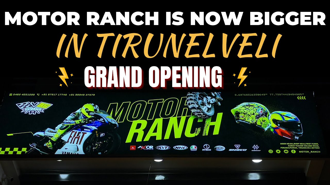 Motor Ranch is now Bigger in South Tamil Nadu 🚀 | Grand Opening in Tirunelveli - Vijai Vlogs