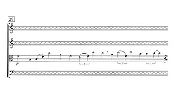 [Pēteris Vasks] String Quartet No.1 (Score-Video)