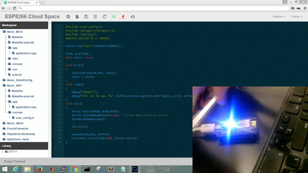 ESP8266 NodeMCU Online IDE (compile & flash ROM via online with rBoot ...