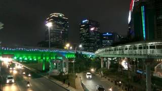 Simpang susun semanggi at night