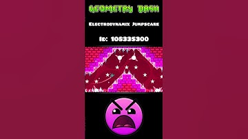 Electrodynamix Jumpscare in Geometry Dash 🤯 #geometrydash #trending #jumpscare #robtop #feedshorts