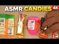 ASMR Candies Unboxing &amp; Crunchy Eating Sounds | Relaxing ASMR