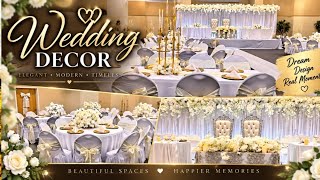 Elegant Wedding Decor ✨ Beautiful Wedding Setup | Luxury Wedding Decoration Elegant Wedding Decor ✨ Beautiful Wedding Setup | Luxury Wedding Decoration