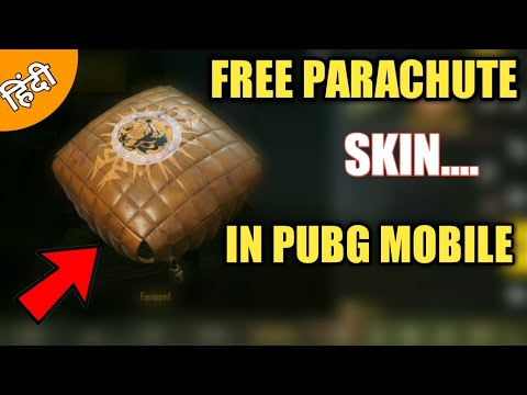 Pubg Mobile Free Parachute Skin In Hindi ! How to get Free Parachute Skin In Pubg Mobile