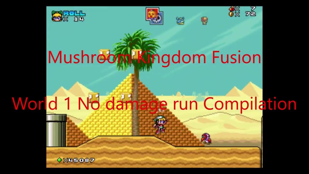 Mushroom Kingdom Fusion (Part 1) World 1 No Damage Compilation YouTube