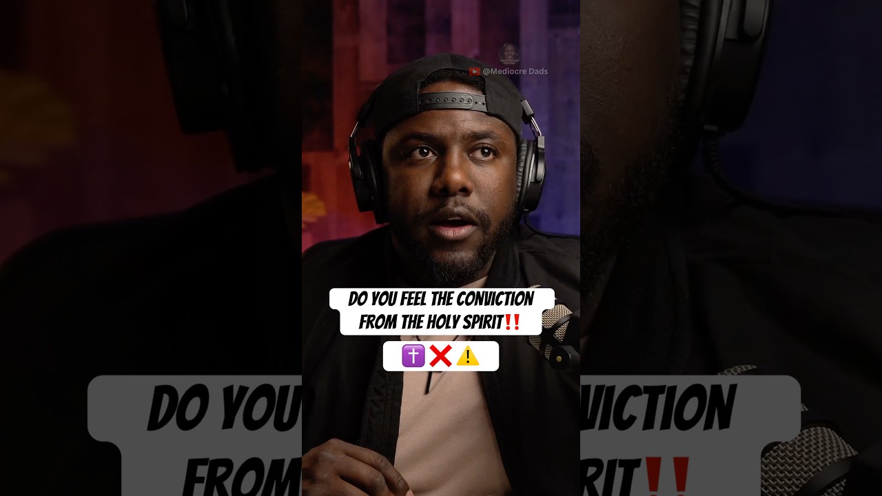 The Holy Spirit Don't Play About Conviction‼️ #conviction #faith #spiritualtruth