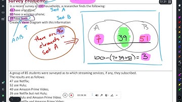 mat 218 s 7 2 survey problems venn diagrams part 2