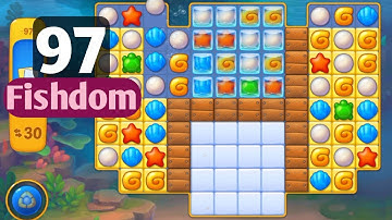 Fishdom level 97 ।। Fishdom Gameplay ।। Grand Changer 🎏