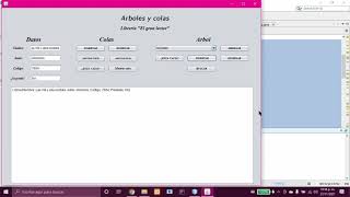 colas y árboles java Netbeans