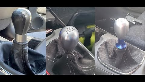 How to Install  ACURA RSX Shift Knob and Adapter