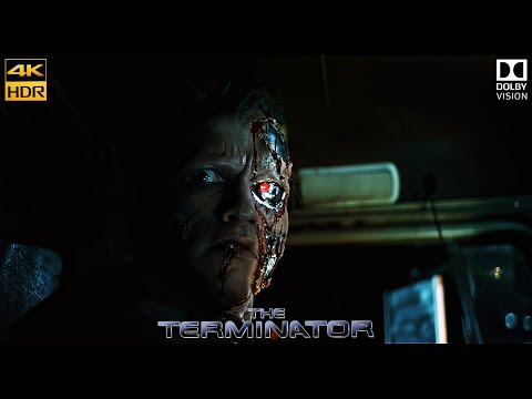 Terminator 1984 Tunnel Chase Movie Clip Scene 4K UHD HDR Remastered - Dolby Vision 14/16