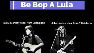 Be Bop A Lula John Lennon and Paul McCartney