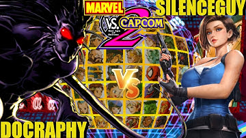 MvC2 Mvci Umvc3 SILENCEGUY vs DOCRAPHY pt 2
